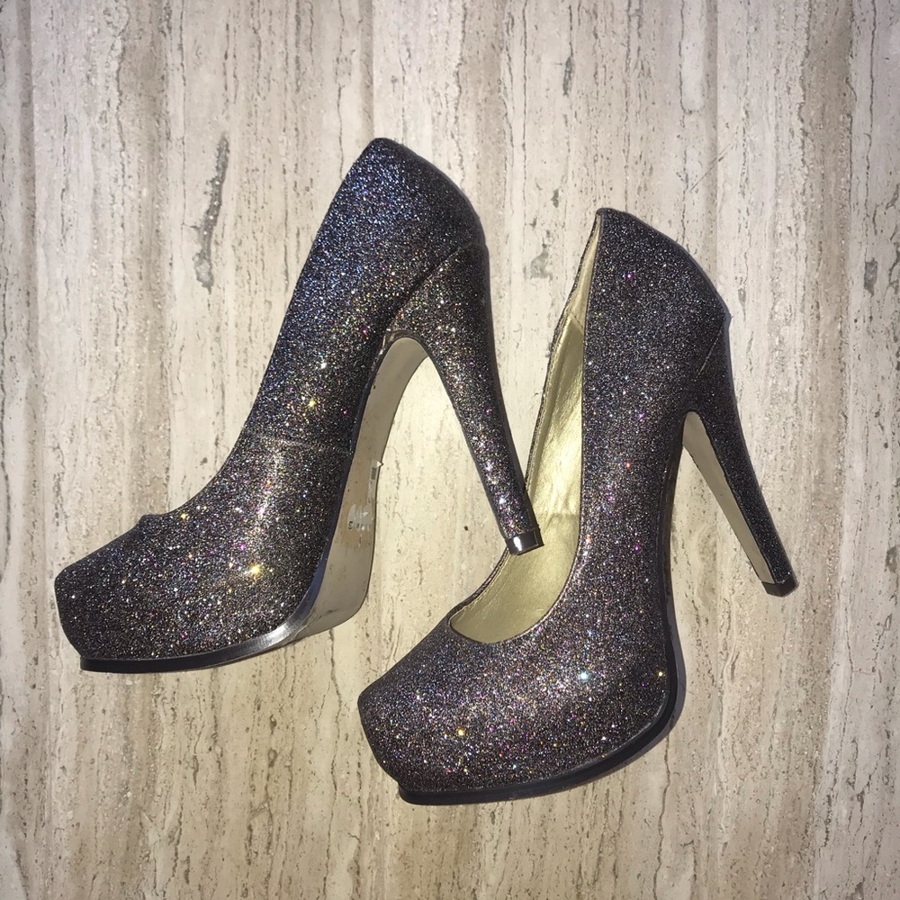 Madden Girl Glitter Heels